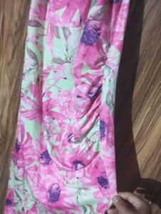 Floral Print Spaghetti Strap Dress
