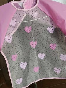Mothercare Hearts Coverall Pack of 2 Bibs Set