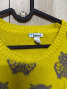 Owl Pattern Sweater