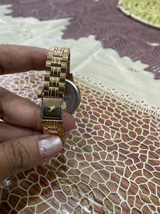 Rose Gold Tone Watch