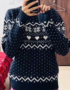 Cozy Fair Isle Knit Sweater