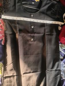 New Plain Black Kurti