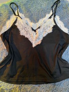 Lace Trim Camisole Top