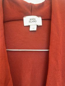 Chic Rust V-Neck Bodysuit
