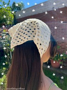 crochet bandana