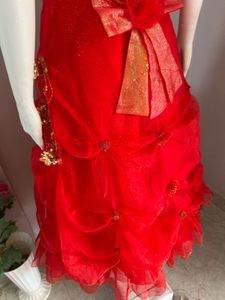 NO DISCOUNT Red Embellished Gown