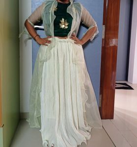Skirt Top And Shrug