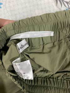 Stylish Olive Green cargo skirt
