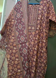 Beautiful Floral Print Kurta