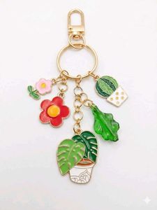 Cute Plant & Flower Keychain
