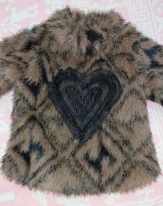 Cute Fuzzy Winter 2-Piece Set for Baby (9m-18m)