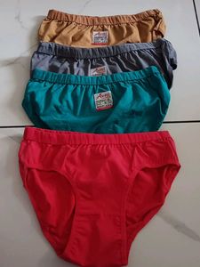 Comfortable Cotton Briefs - Pack of 4