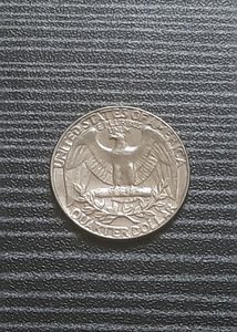 5 Antique 1974-1986 USA Washington Quarter Dollar