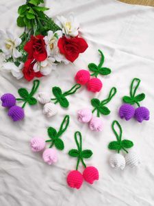 Crochet Tulip 🌷 Keychain