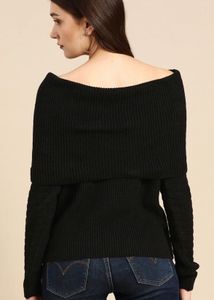 Off-Shoulder Sweater top