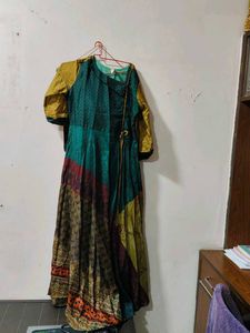 Bohemian Patchwork Maxi Dress