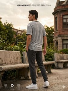 Kappa Grey Unisex T-Shirt