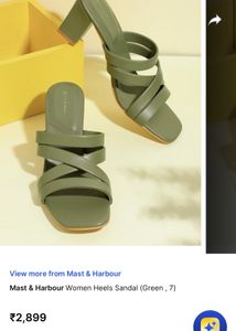Olive Green Heels