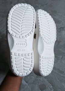 White Crocs Clogs