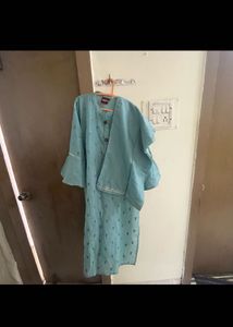 Beautiful Blue Kurti Set