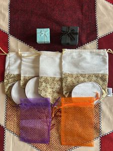 Jewelry Gift Boxes & Pouches Set