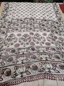 Beautiful Indian Block Print Fabric tussar