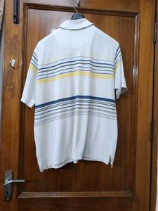 Men's Striped Polo Shirt