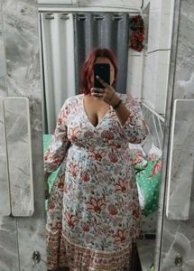 Boho Floral Maxi Dress