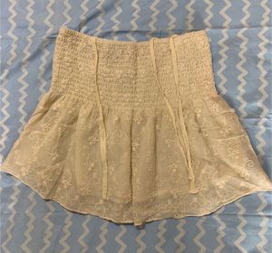 Boho Lace Mini Skirt