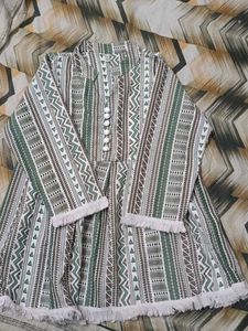 Ethnic Print Dress