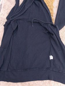 Classic Black Zip-Up Hoodie