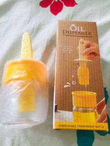 Silk Oil Dispenser 2 Bottle with Brush