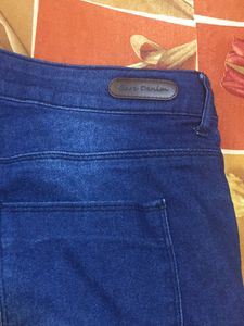 Bare Denim Jeans Short - Dark Blue Denims