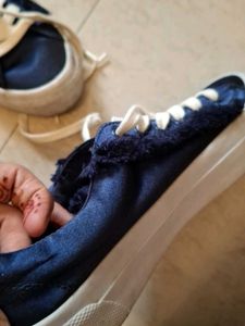Zara Fabric Plimsolls