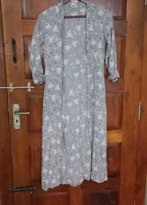 Cotton long shrug