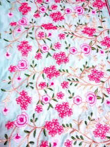 new silk saree with kurti