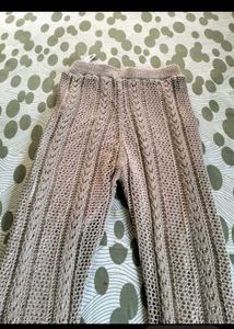 Boho Crochet Bell Bottom Pants