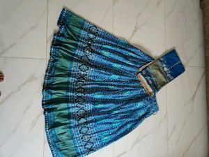 Beautiful Blue Lehenga Choli Set