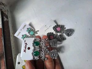 Jhumka Earrings Set