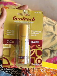 Geofresh Mouth Freshener Spray - Elaichi