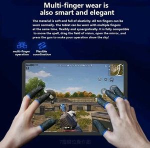 Pack of 4 Mobile Gaming Finger Sleeves
