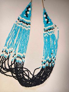 Boho Beaded Statement Necklace