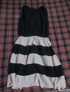 Striped Sleeveless Dress