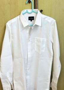 Men's Classic White Long Sleeve Shirt
