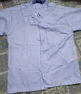 Men's Casual Blue Shirt