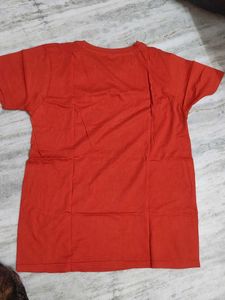 Orange Graphic T-Shirt