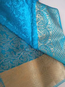 Blue sarree