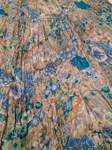 Boho Floral Maxi Skirt