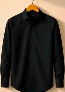 Classic Black Men's Shirt