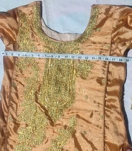 Women's Golden pathani suit Set | beautiful look